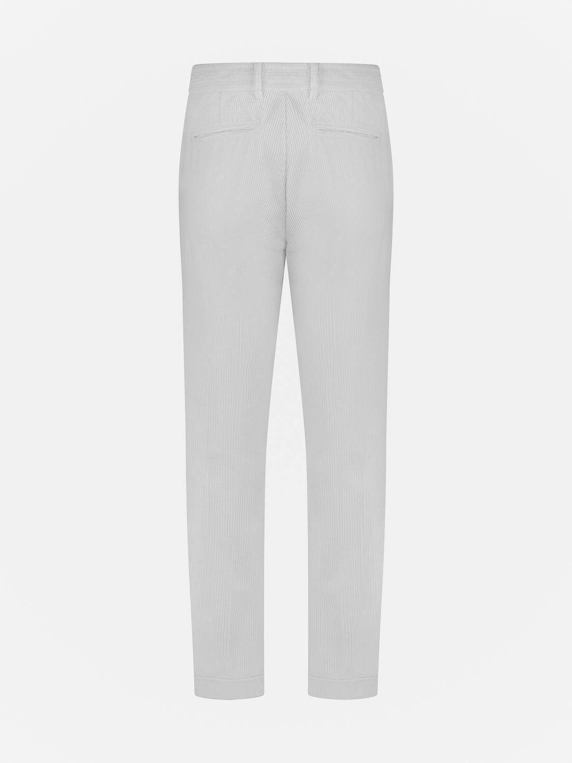 Corduroy Jogger - White