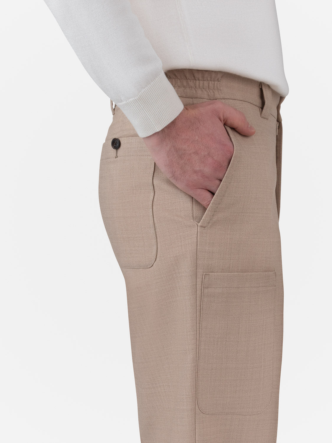 Sartorial Sport Trousers- Sand