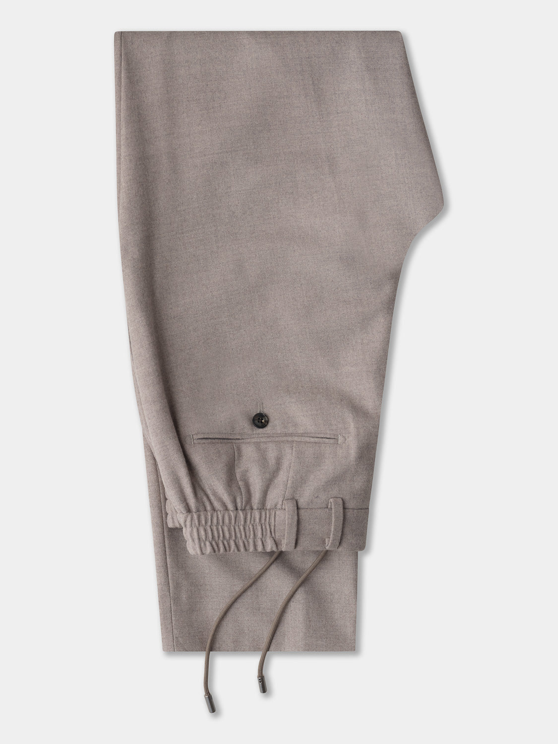 Flannel Jogger Pants - Grey