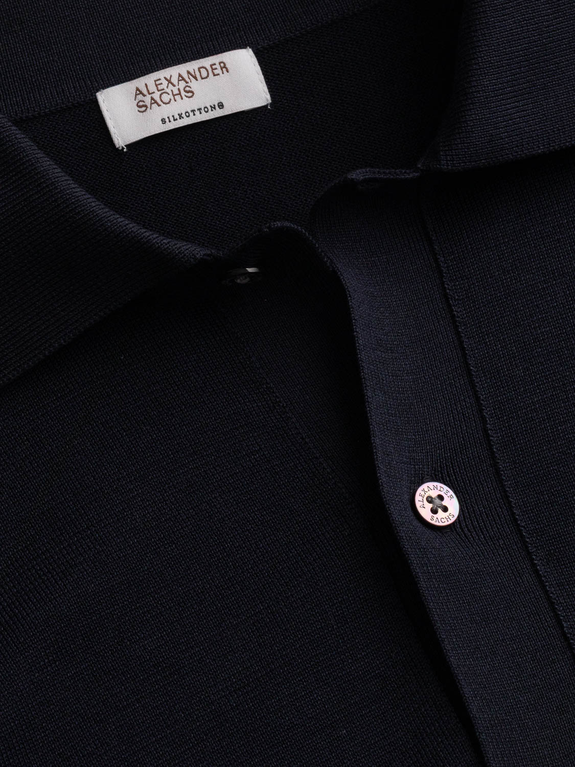 Cardigan Shirt - Navy