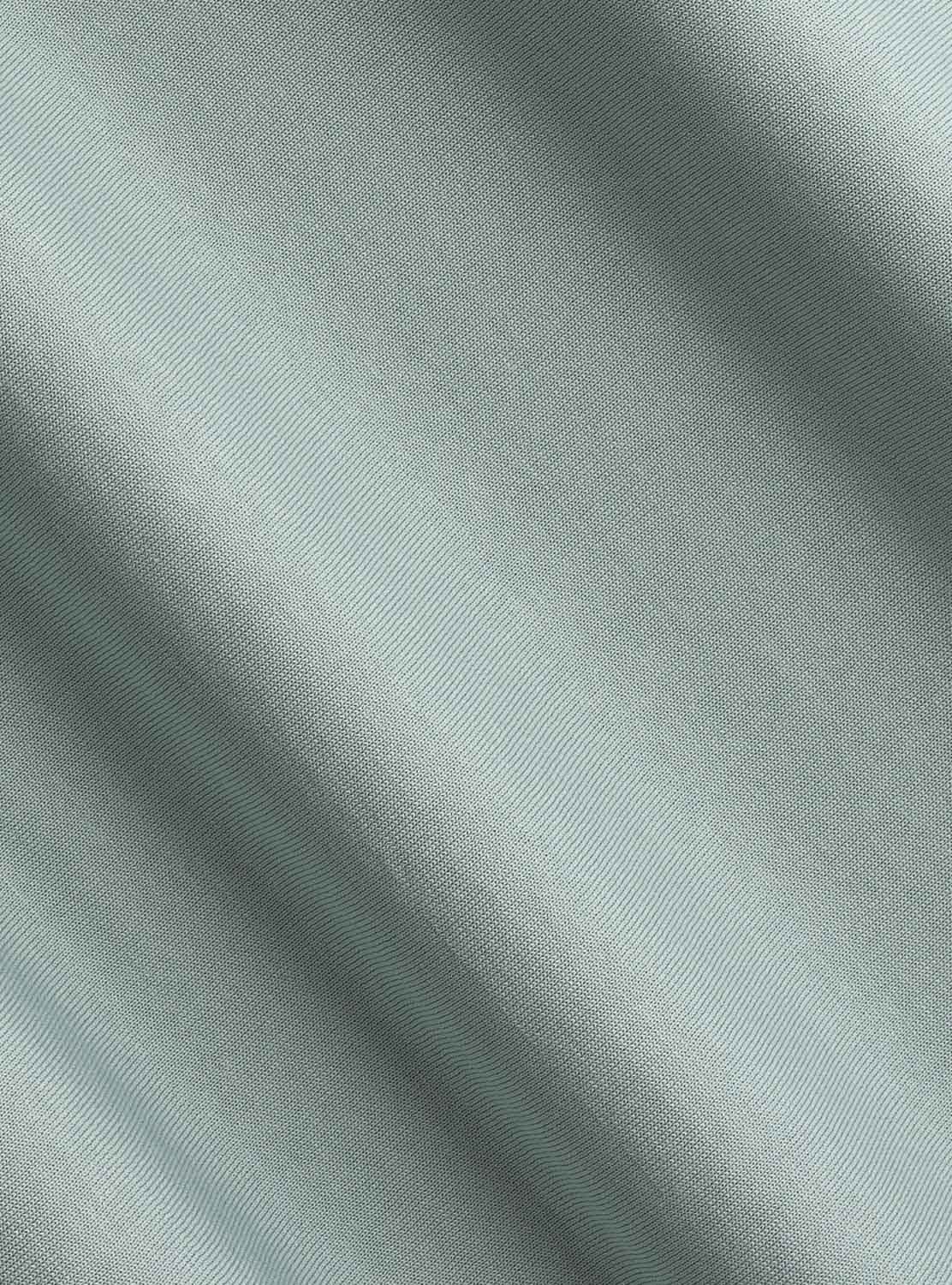 Buttonless Polo - Aquamarine