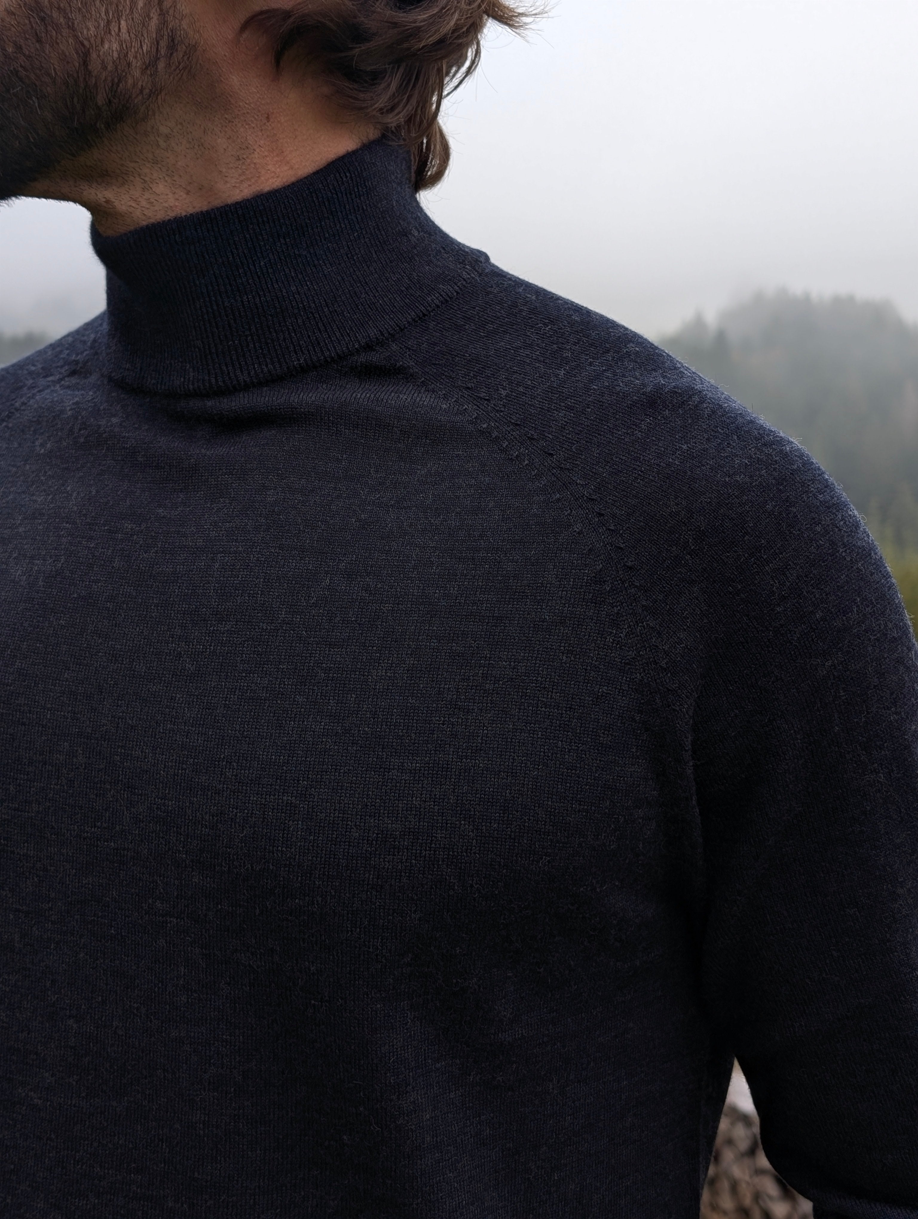 High Neck - Blue Graphite