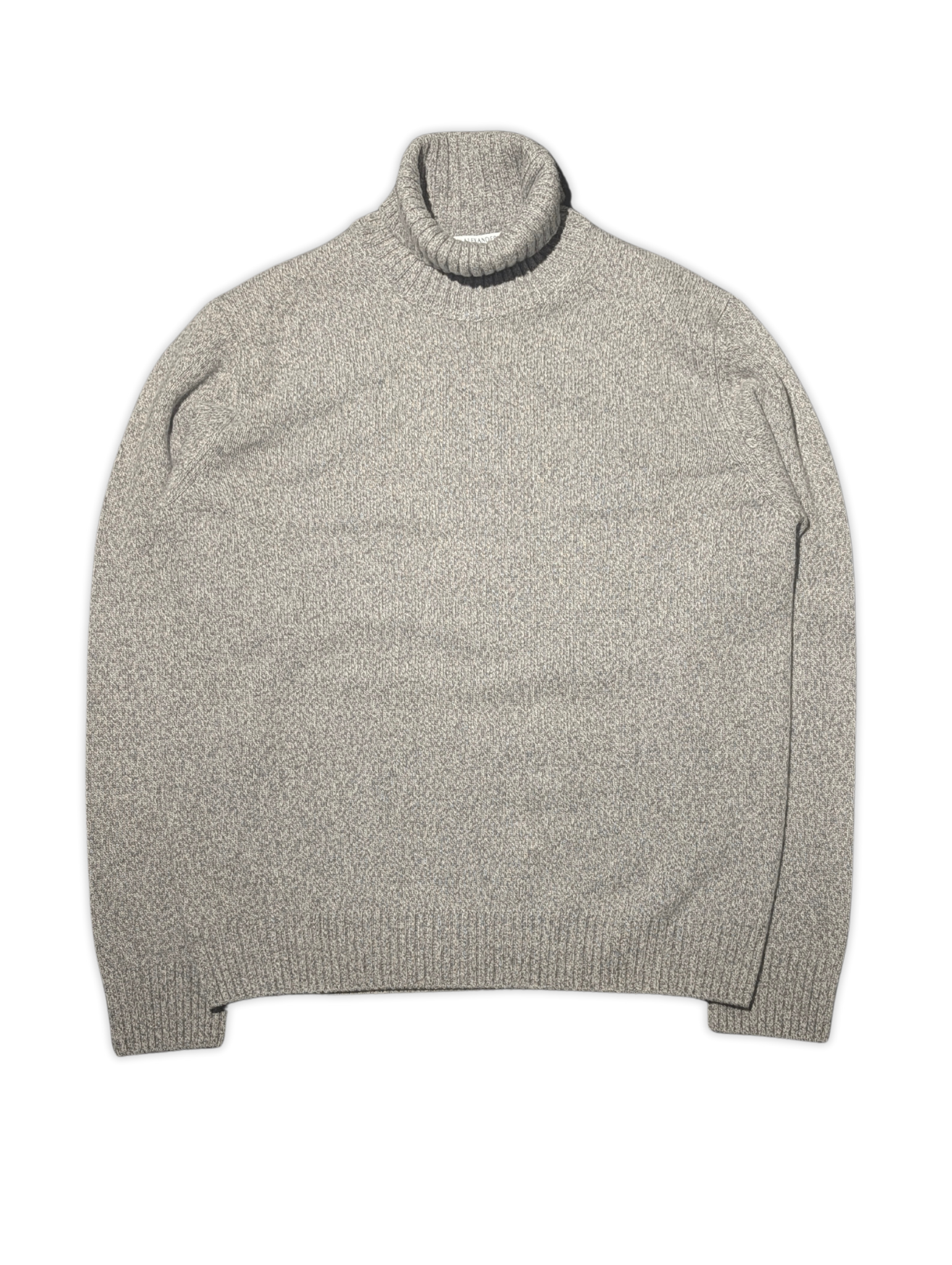 Turtle Neck - Wool & Cashmere - Grey