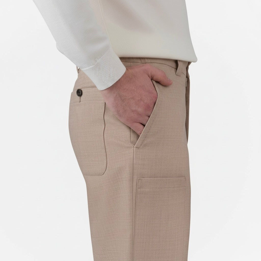 Sartorial Sport Trousers- Sand