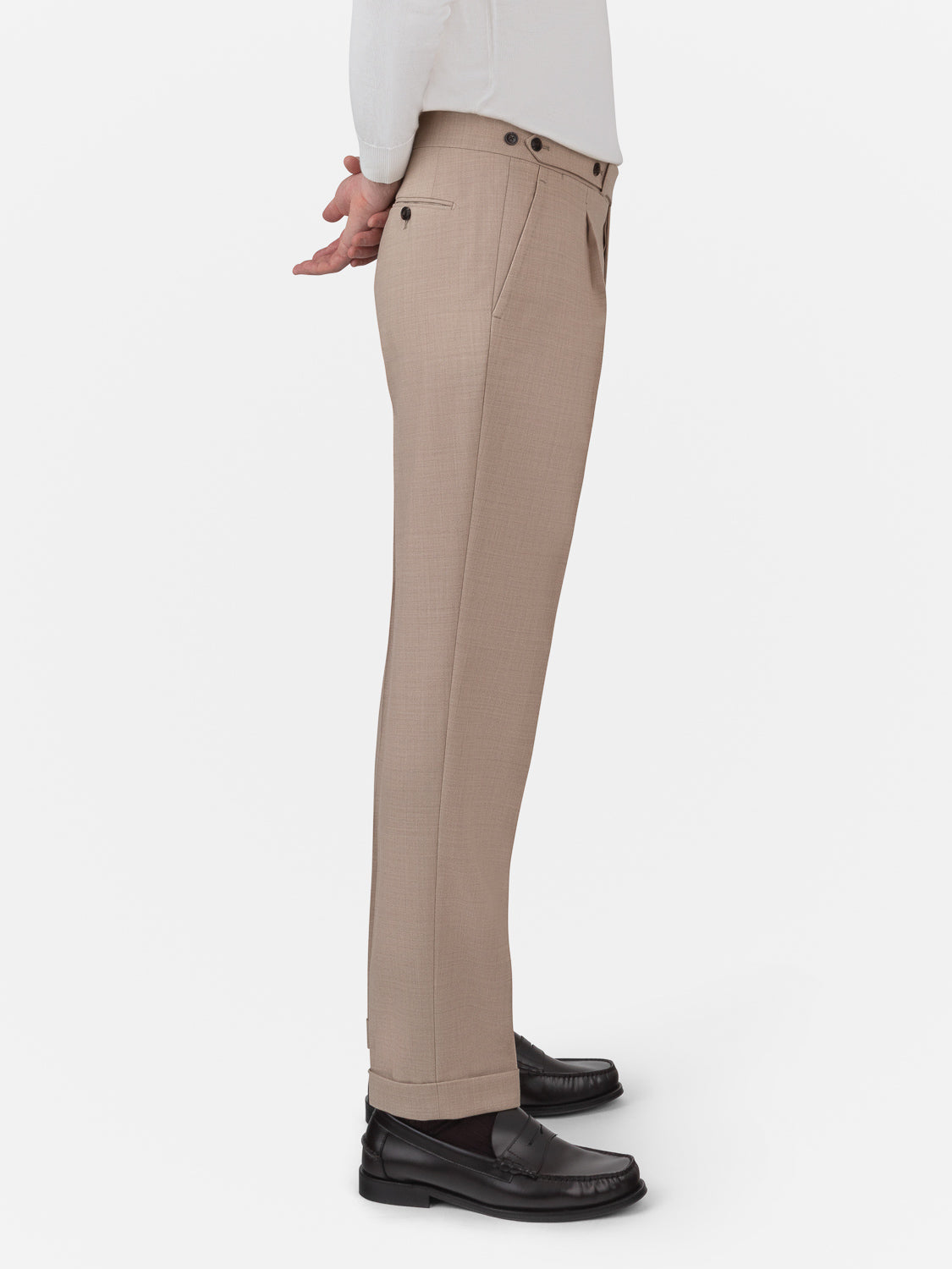 Classic Sartorial Trousers - Sand