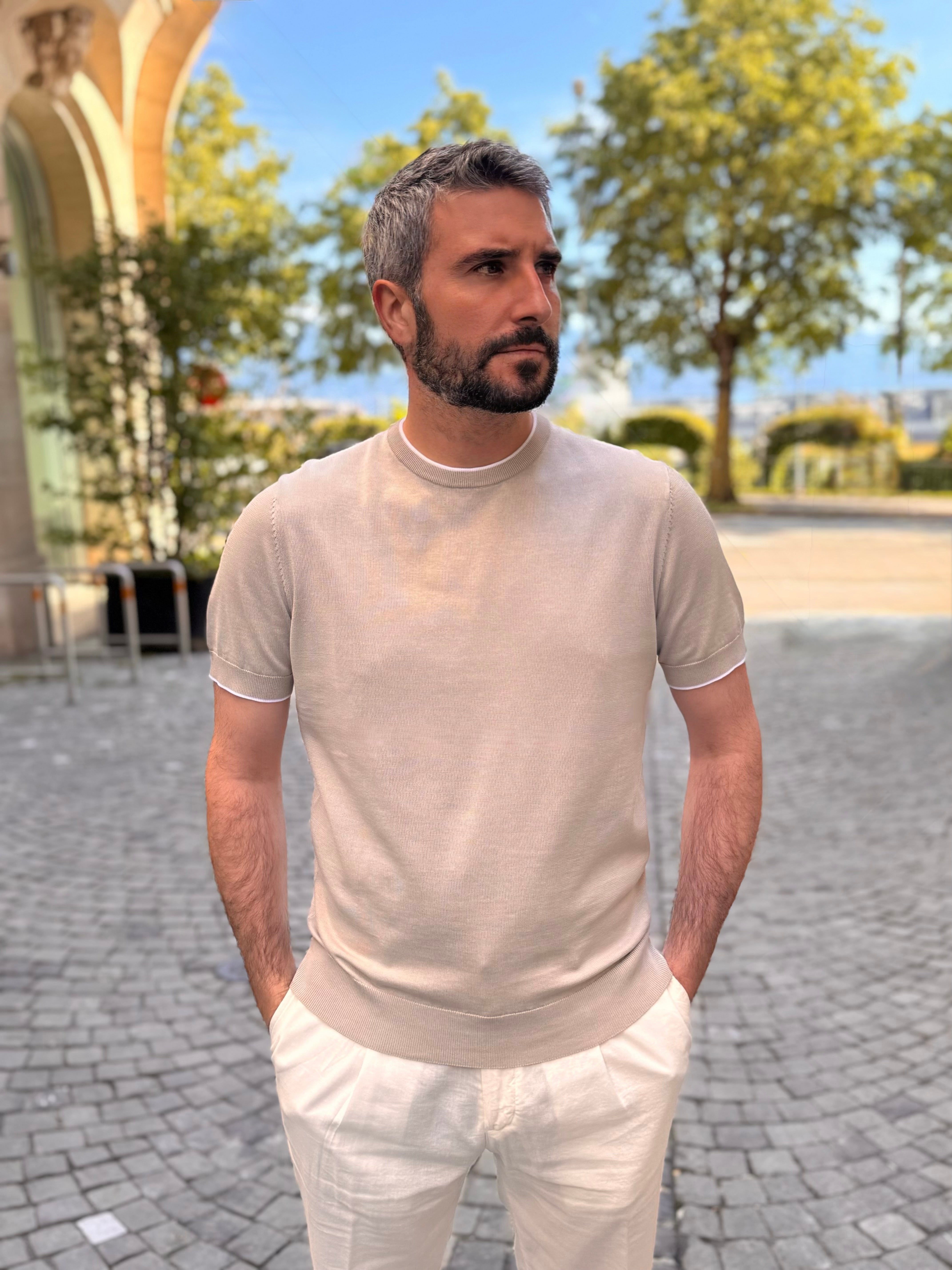 T-shirt - Sand