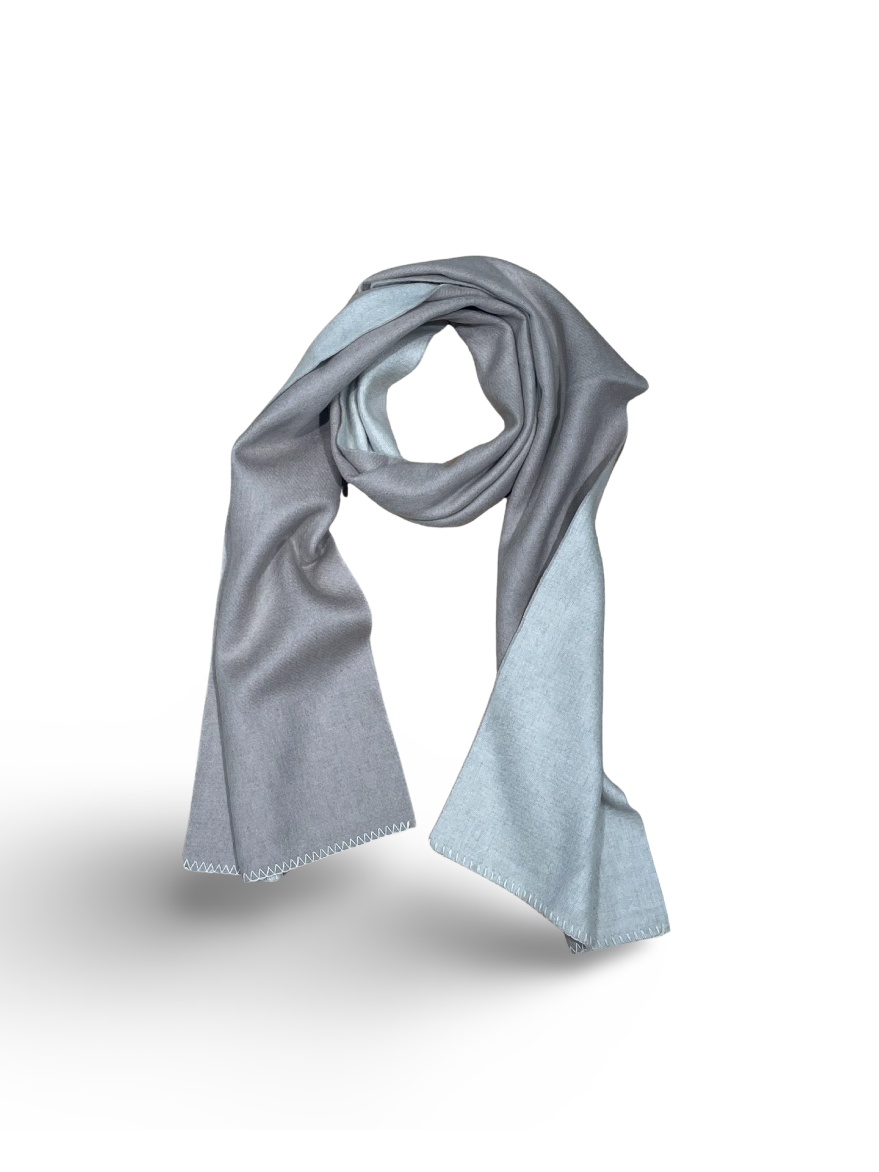 SCARF PLAID CASHMERE CREMA & BEIGE