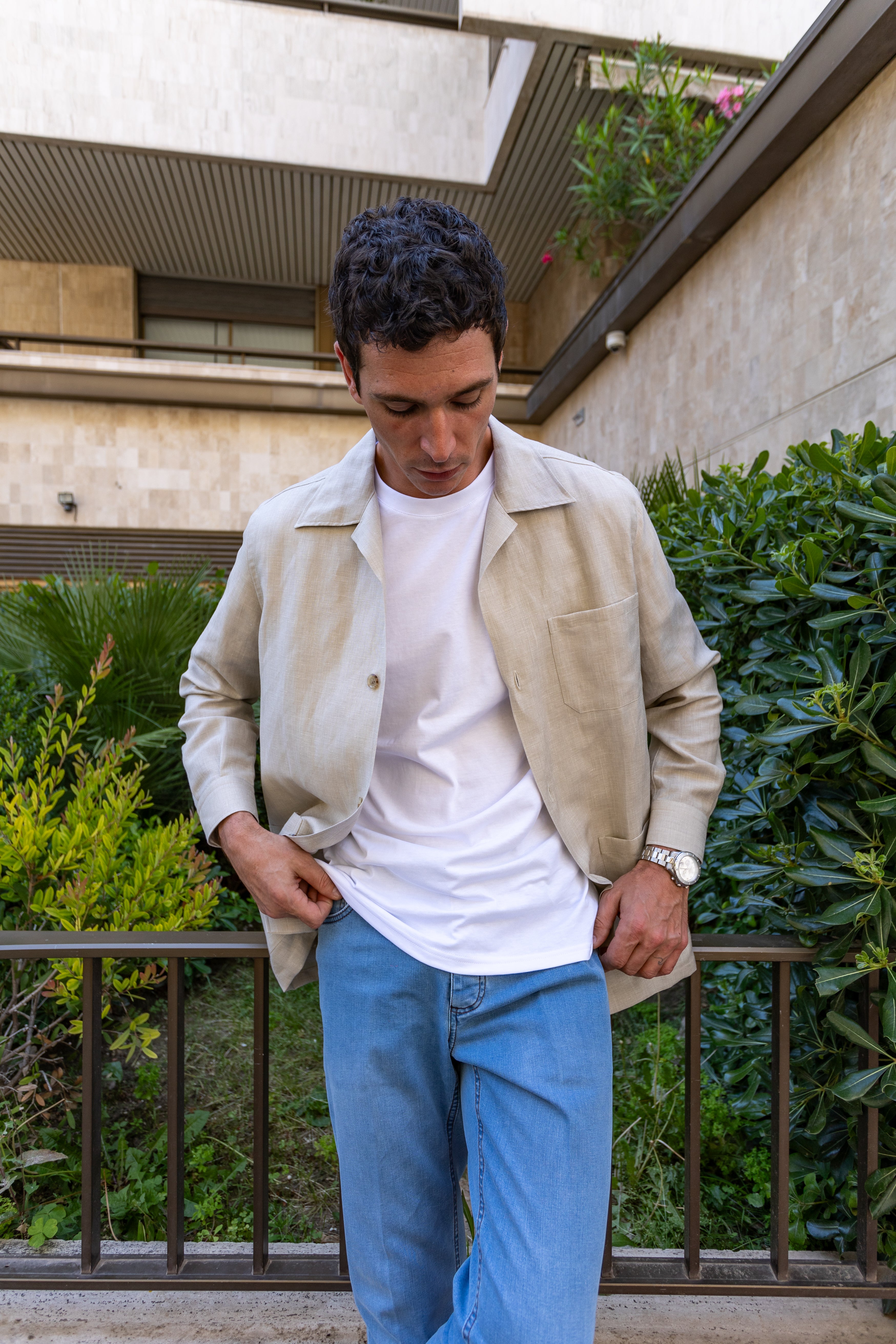 ENGINEER JACKET - SAND