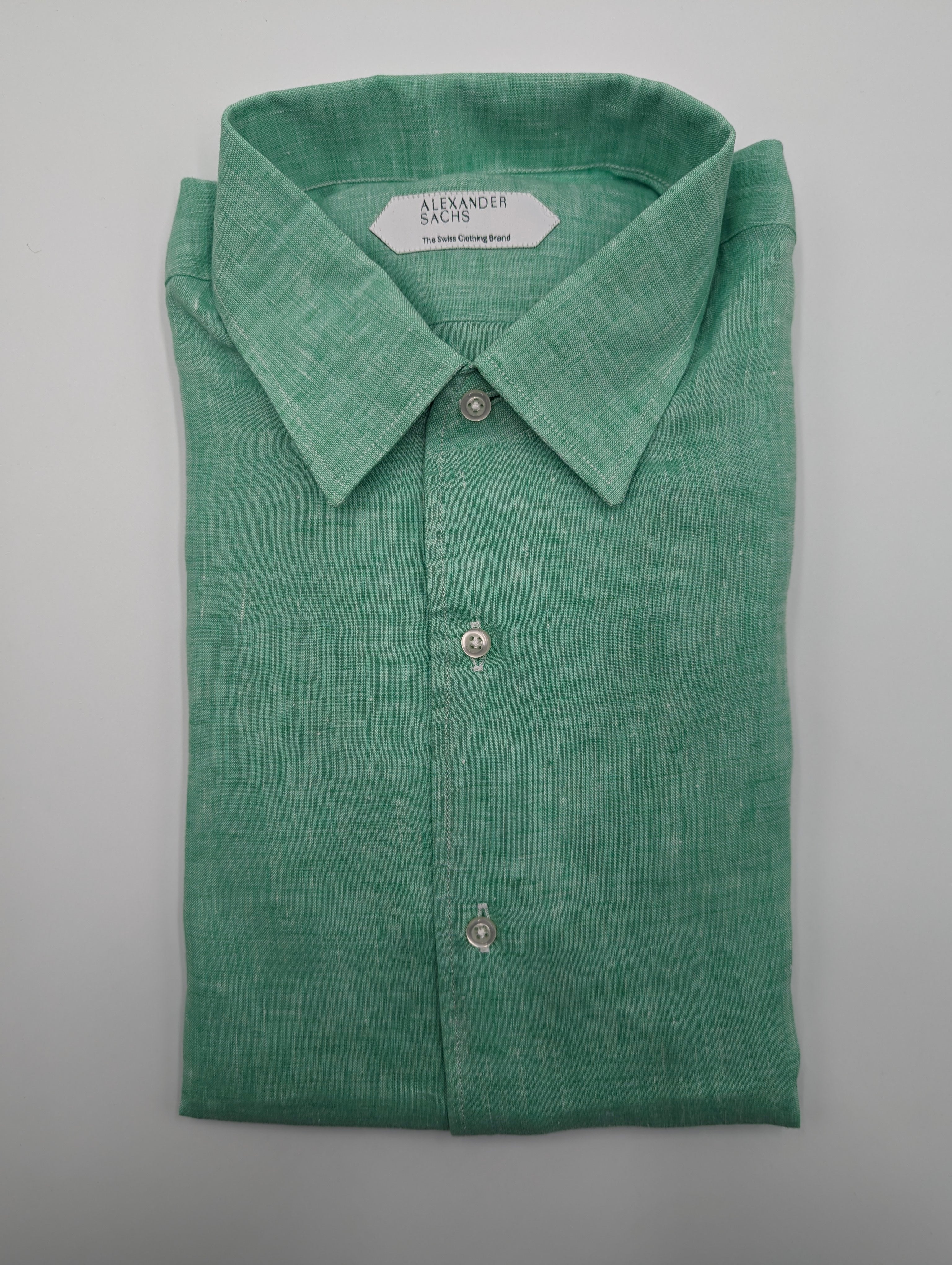 SHIRT LINEN - MINT