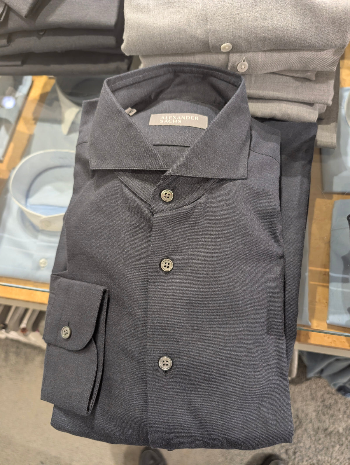 SHIRT FLANELLA - Navy