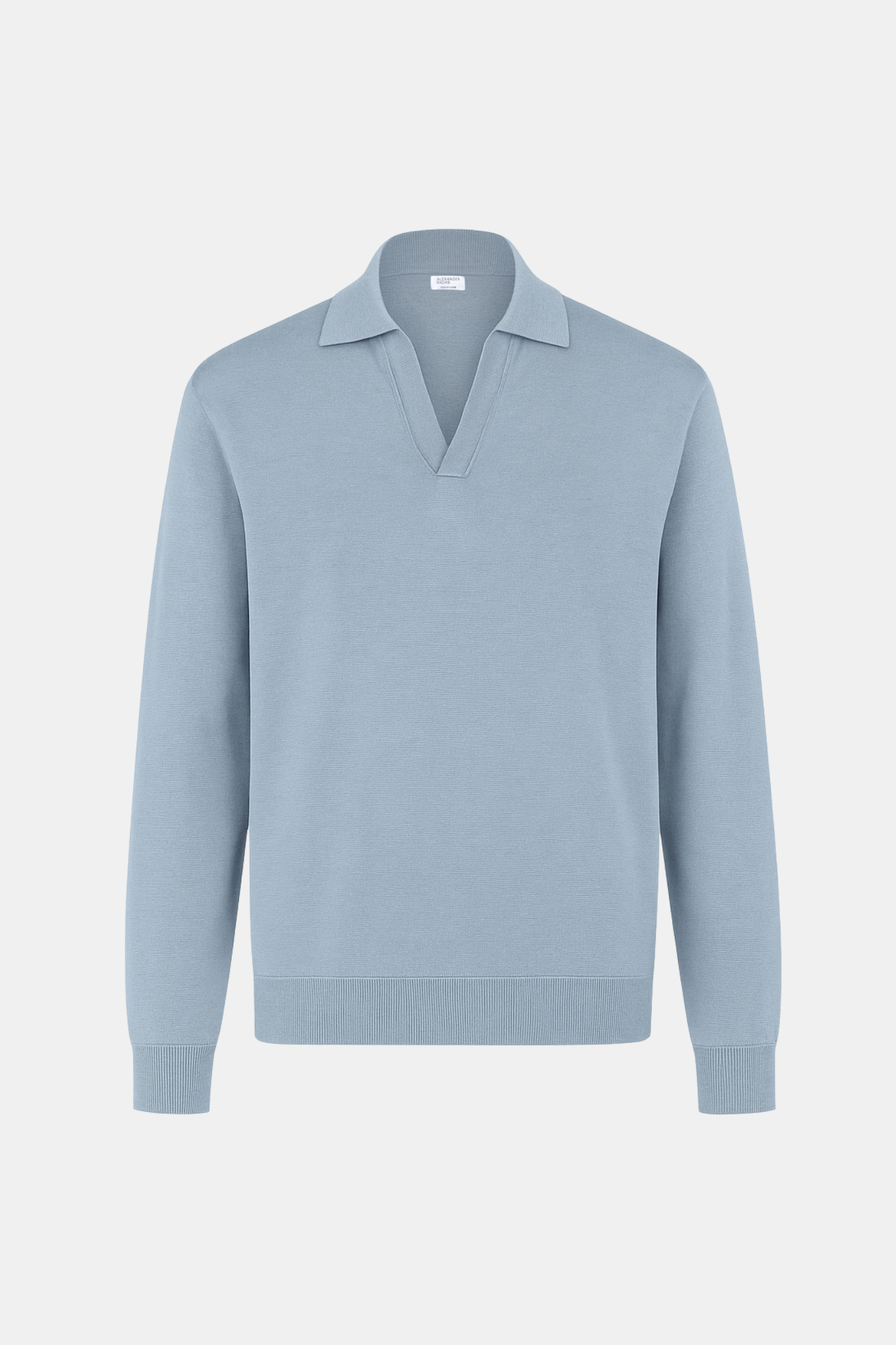 Polo Buttonless - Sky Blue