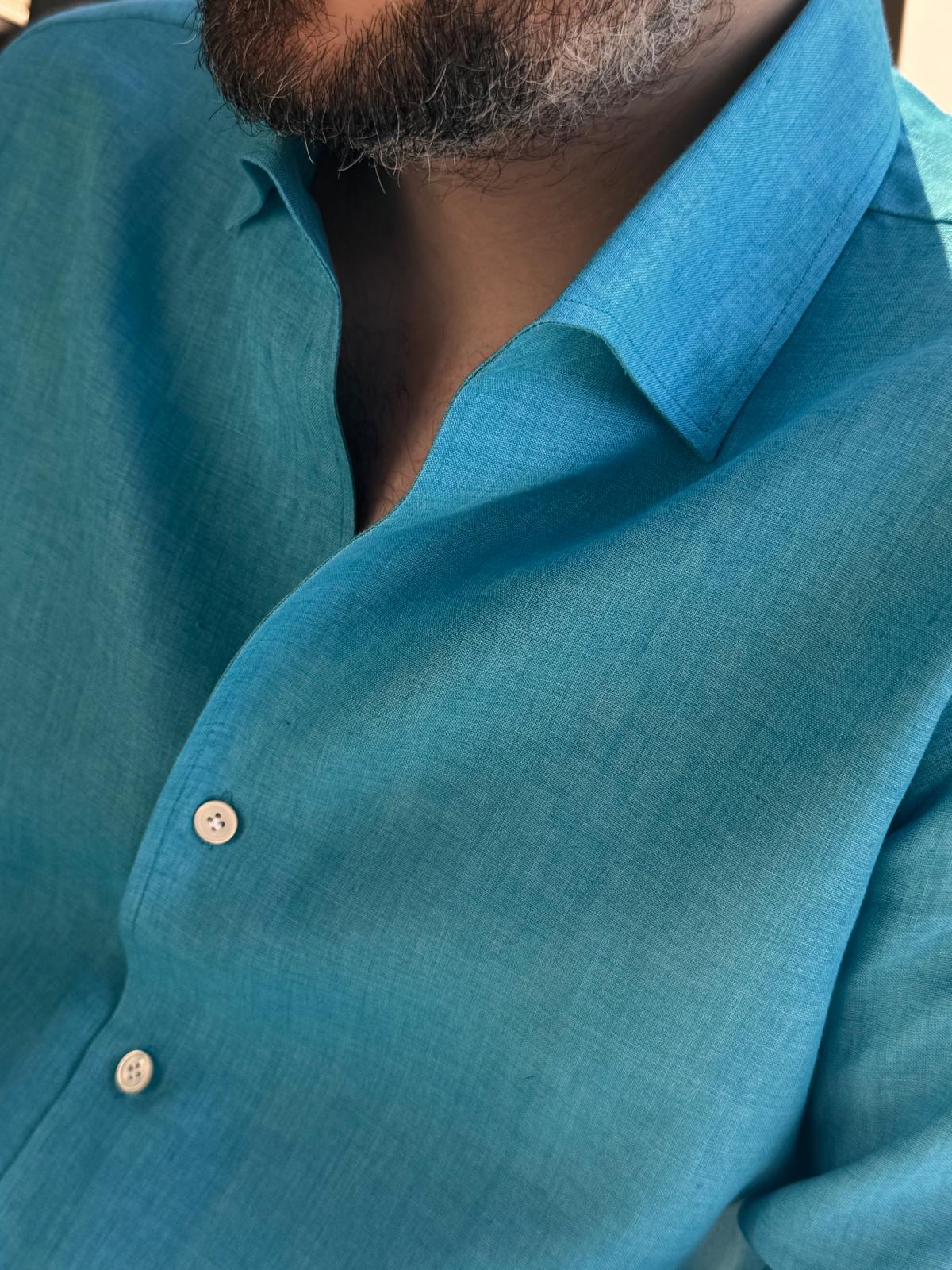 Cairo Shirt - Lagoon