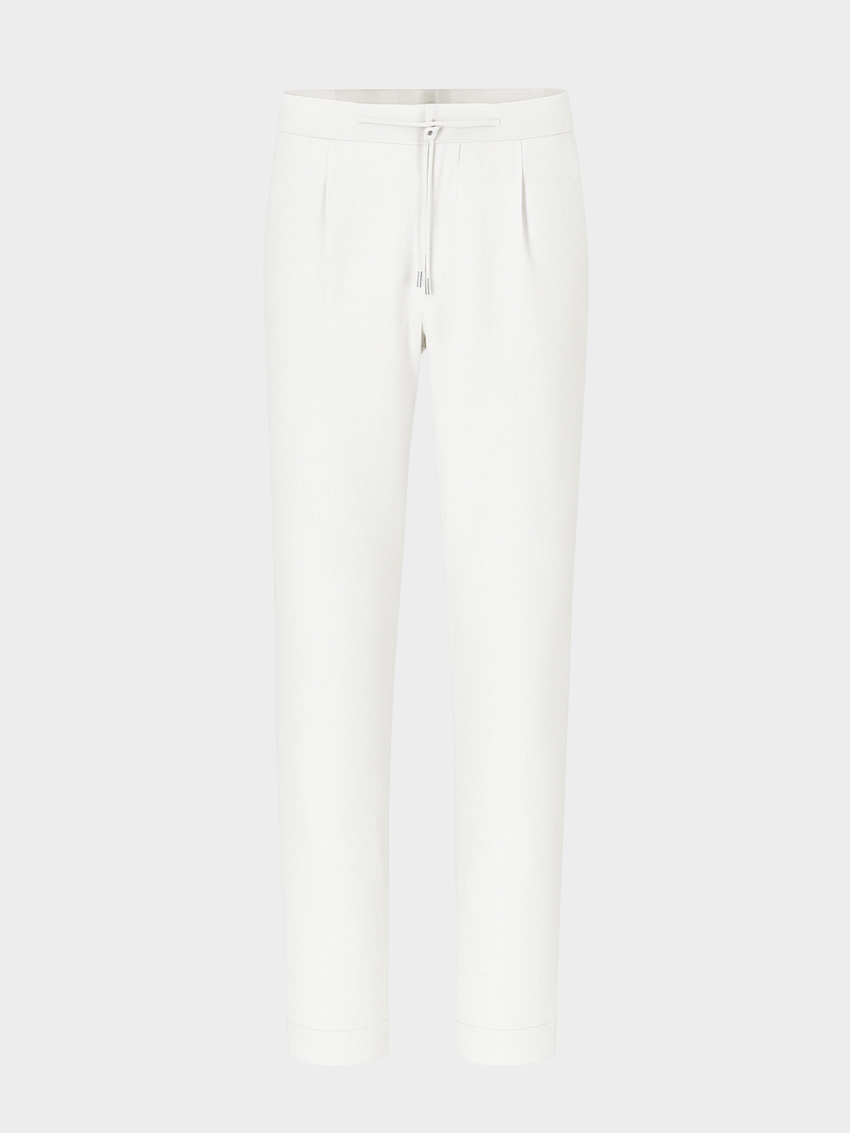 Linen Jogger - White
